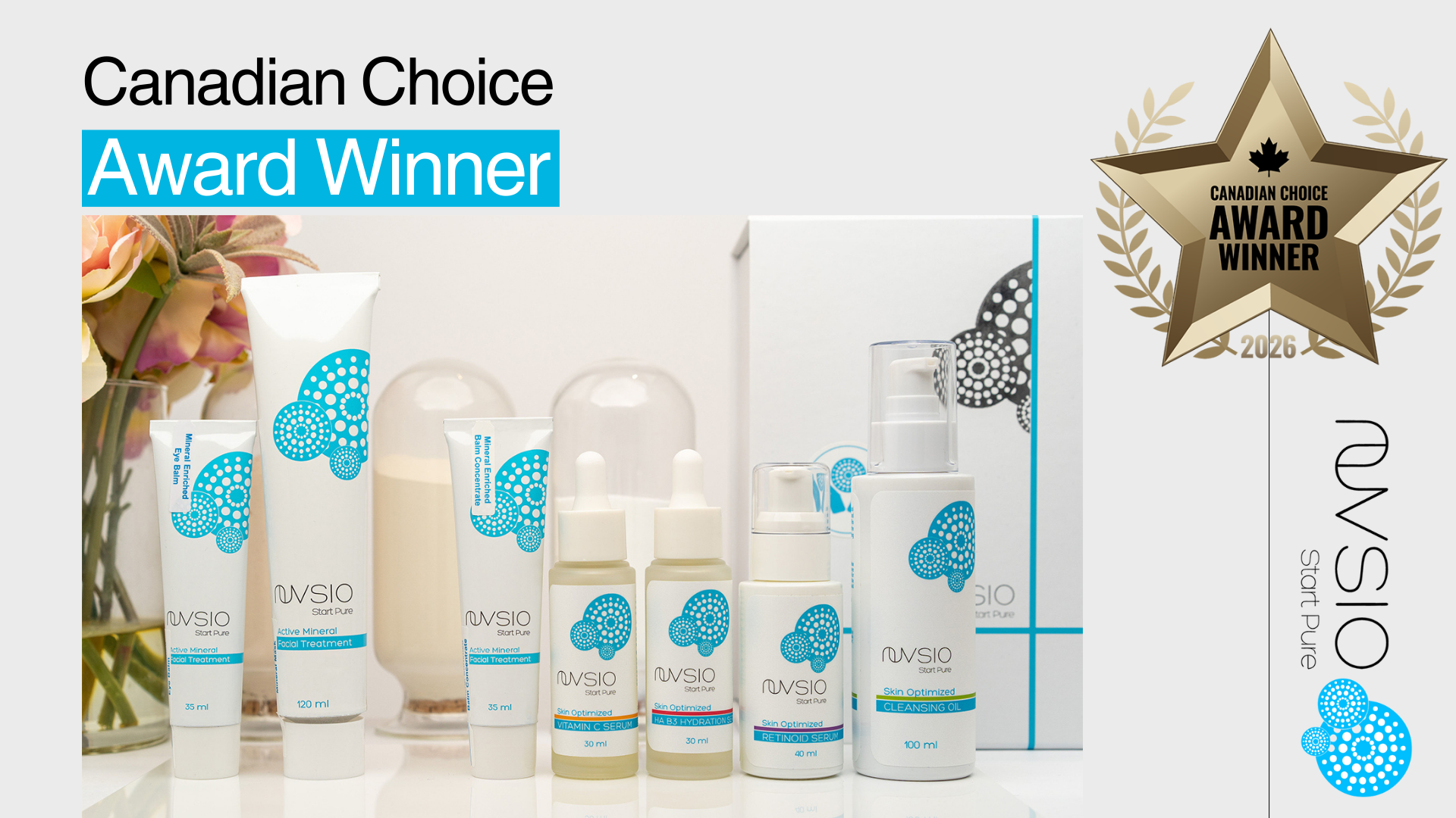 Canadian Choice Award Winner, Thank You From NuVsio