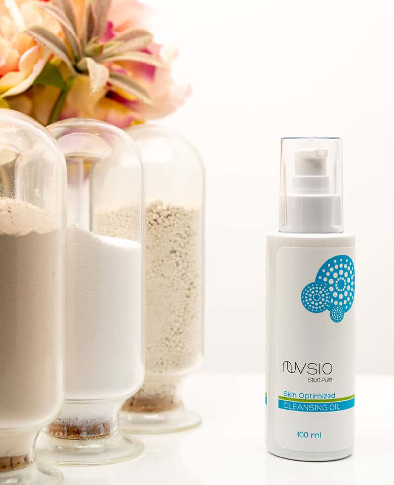 NUVSIO Cleansing Oil with Minerals Flowers